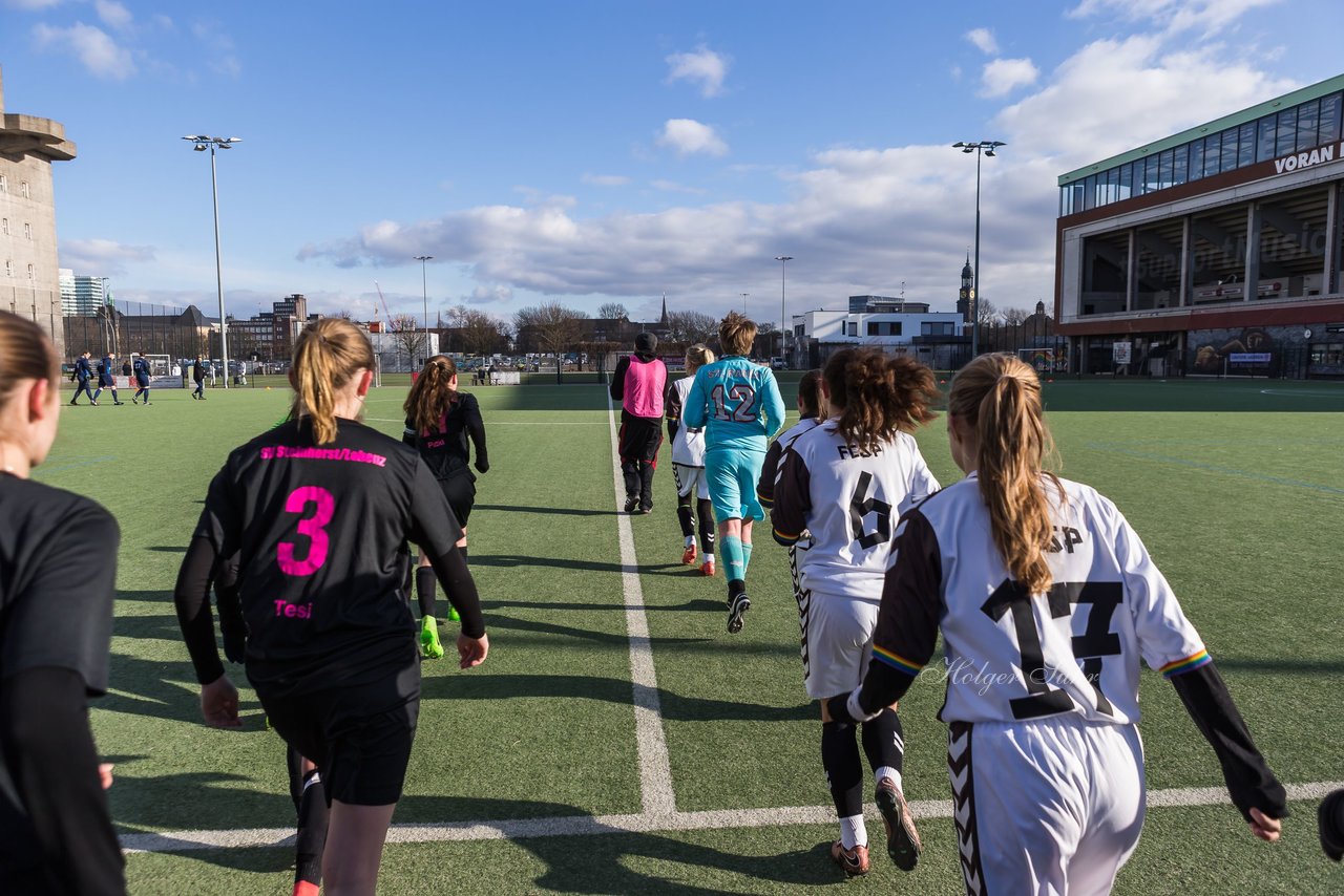 Bild 84 - wBJ St.Pauli - MSG Steinhorst-Krummesse : Ergebnis: 1:2